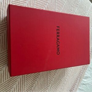 Salvatore Ferragamo Red Shoe Box